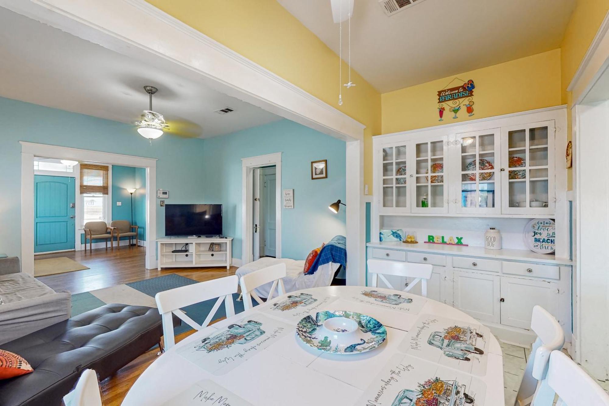 Sky Blue Beach Galveston Exterior foto